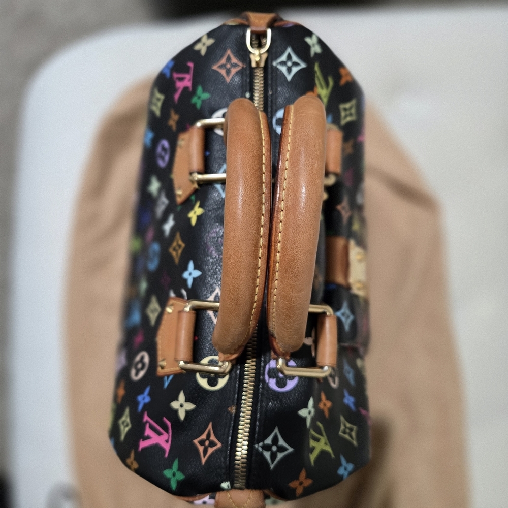 Louis Vuitton. Authentic Louis Vuitton Monogram Multicolor Speedy 30 NOIR💎